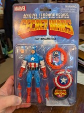 Marvel Legends  Captain America -- Secret Wars Anniversary Retro Card -- NEW