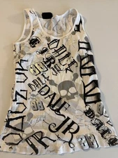 RARE Chase Authentics NASCAR Medium Dale Jr Tank Top Skulls Women’s 88 Shirt