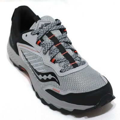 Saucony Men s Excursion TR15 Trail/Athletic Shoes Alloy Scarlet Gray Black US 11