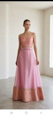 barbie corset dress Barbie Corset Midi Dress in Sustainable Rayon Gala
