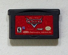 Disney Pixar Cars Game Boy Advance GBA Video Game Racing Adventure