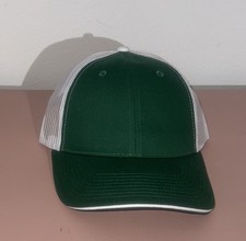 Two Tone Trucker Hat Hunter Green & White NWOT Hunter Green and White Mesh Hat