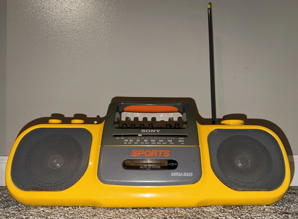 Sony Yellow Portable Boomboxes | eBay