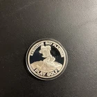 Disney 1 oz Mickey Mouse Golf/Work FLIP COIN Silver Round, Executive Day Planner