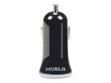 Mobilis 001280 Car Cigarette Lighter 5V Black Car Charger 1 USB 2.1A for
