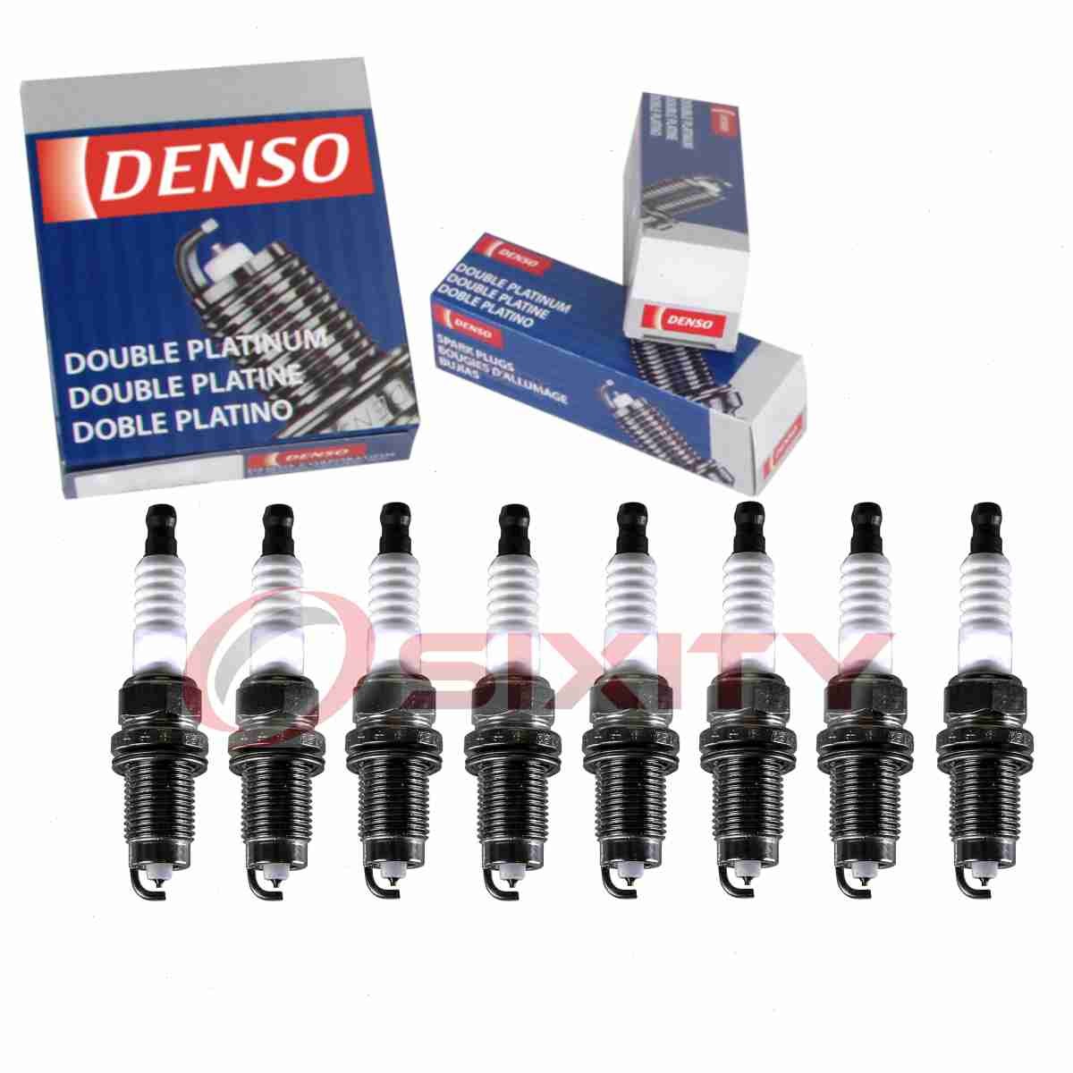8 pc DENSO 3326 Spark Plugs for PK20GR8 6737 101 905 601 F 101 905 600 A eh