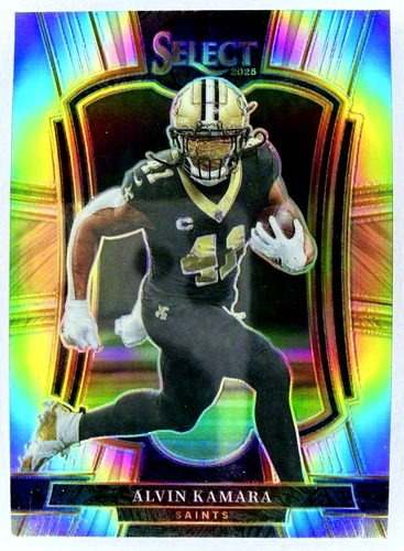 2025 Panini Select Football Silver Alvin Kamara #140