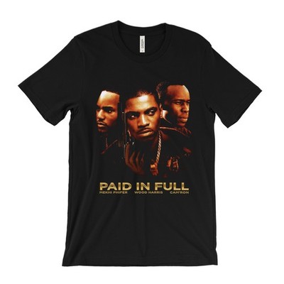 Paid In Full T Shirt - movie film Classic 1980s New York Hip Hop, Ace Boogie