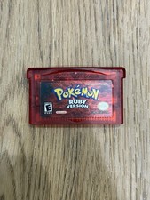 Pokémon: Ruby Version Nintendo Game Boy Advance 2003 US Version Dry Battery