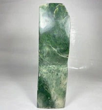 2.835Kg Jade Nephrite Freeform Polished Crystal Rough AAA+ Slab From Afghanistan