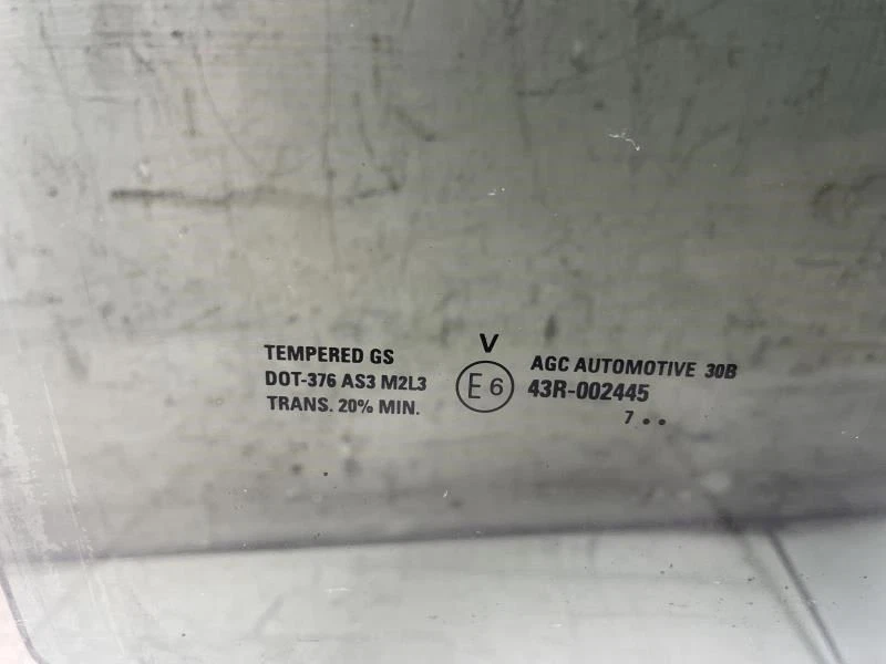 2008 CHEVROLET EQUINOX LT REAR RIGHT PASSENGER SIDE DOOR WINDOW GLASS OEM+ — 第 3/4 张图片