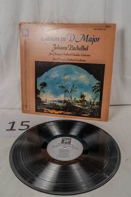 Johann Pachelbel Canon in D Major LP 1979 MHS 1060 Jean-François Paillard EX