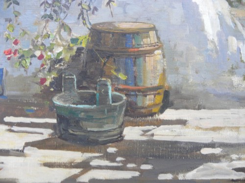 Felice GIORDANO (Napoli 1880-1964) Capri Olio su tela cm 70x90 anno 1936 - Picture 11 of 19