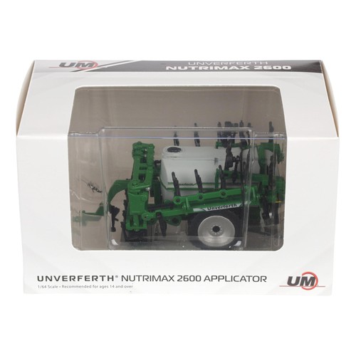 Spec Cast 1/64 Green Unverferth NutriMax 2600 Applicator w Dual Wheels UBC-075 - Picture 8 of 8