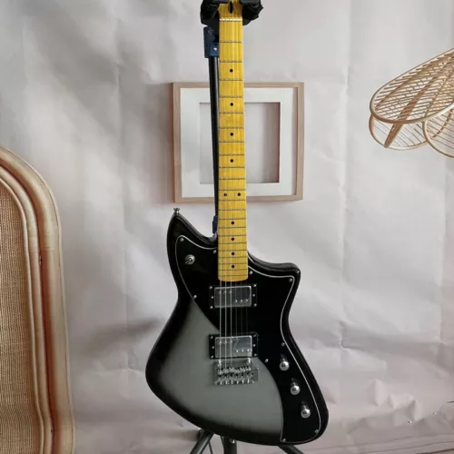 Silverburst Player Plus Meteoar HH Electric Guitar Maple Fretboard HH Pickups