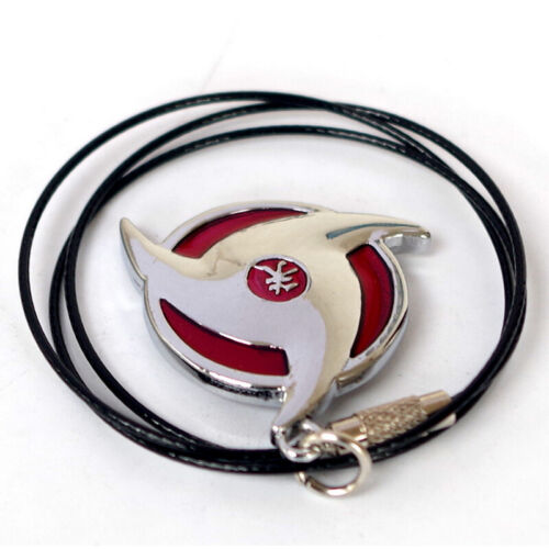 Anime Naruto: Itachi Sharingan "Zhu" Necklace Cosplay Costume Prop Pendant Gift - Picture 3 of 5
