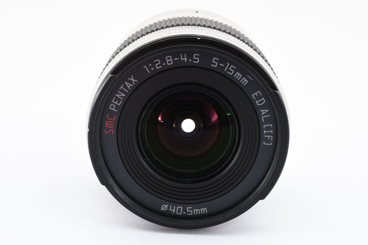 PENTAX Q 02 Standard zoom SMC 5-15mm f/2.8-4.5 Lens w/caps PENTAX Q 02 Standard zoom SMC 5-15mm f/2.8-4.5 Lens w/caps