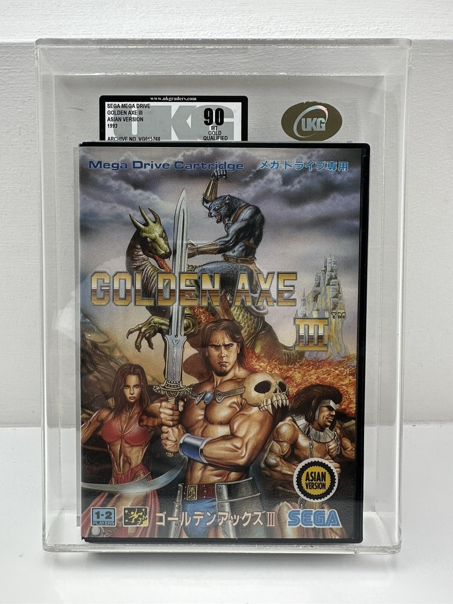 ゴールデンアックスIII メガドライブソフト① MDソフト】GOLDEN AXE
