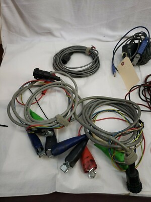 MISC HIGH VOLTAGE TEST & COMMUNICATIONS CABLES-WITH BAG AS PICTURED | eBay