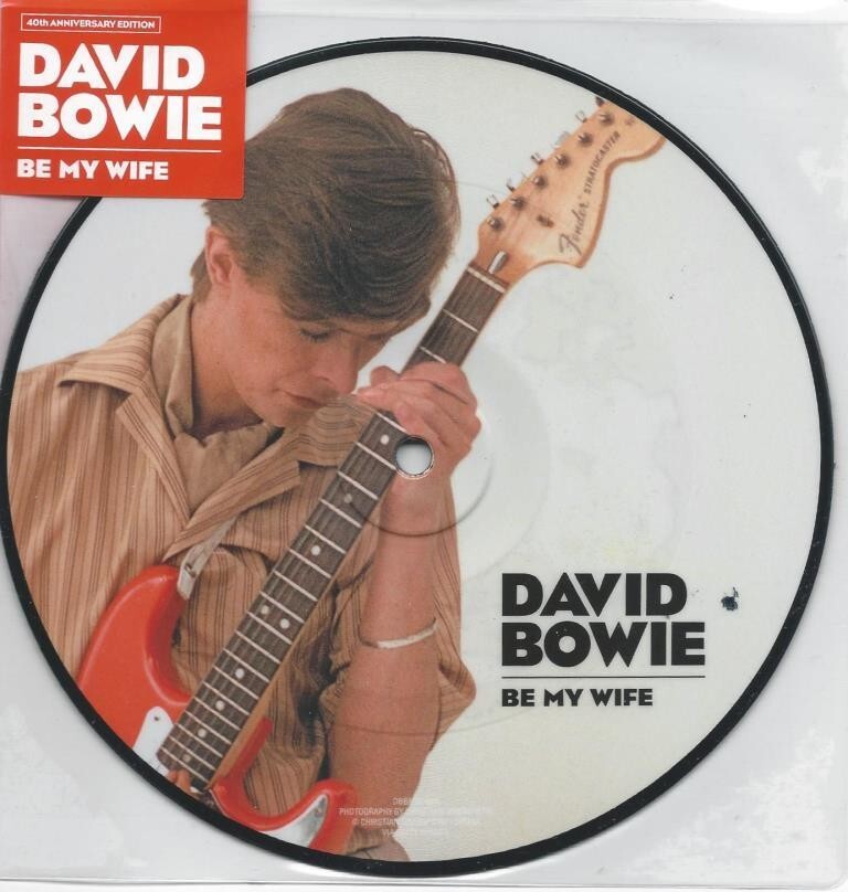 デヴィッド・ボウイ 　Be My Wife　限定盤 ピクチャー 7” レコード デヴィッド・ボウイ Be My Wife 限定盤 ピクチャー 7” レコード