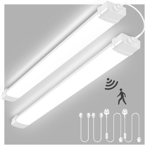60/120/150cm LED Feuchtraumleuchte Wannenleuchte IP65 Werkstatt Feuchtraumlampe - Bild 11 von 120