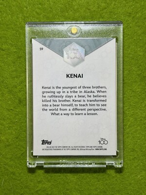 その他 Topps Chrome Disney100 KENAI pink 399 KENAI Disney 100 PINK REFRACTOR #/399 SP Card BROTHER BEAR 2023