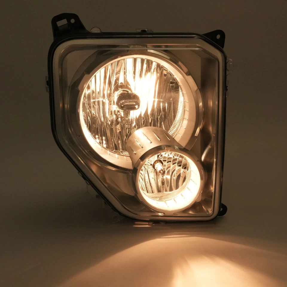 New Headlight For Jeep Liberty 2008-2012 Right Chrome With Fog Lights CH2503196 Foto 4 de 4