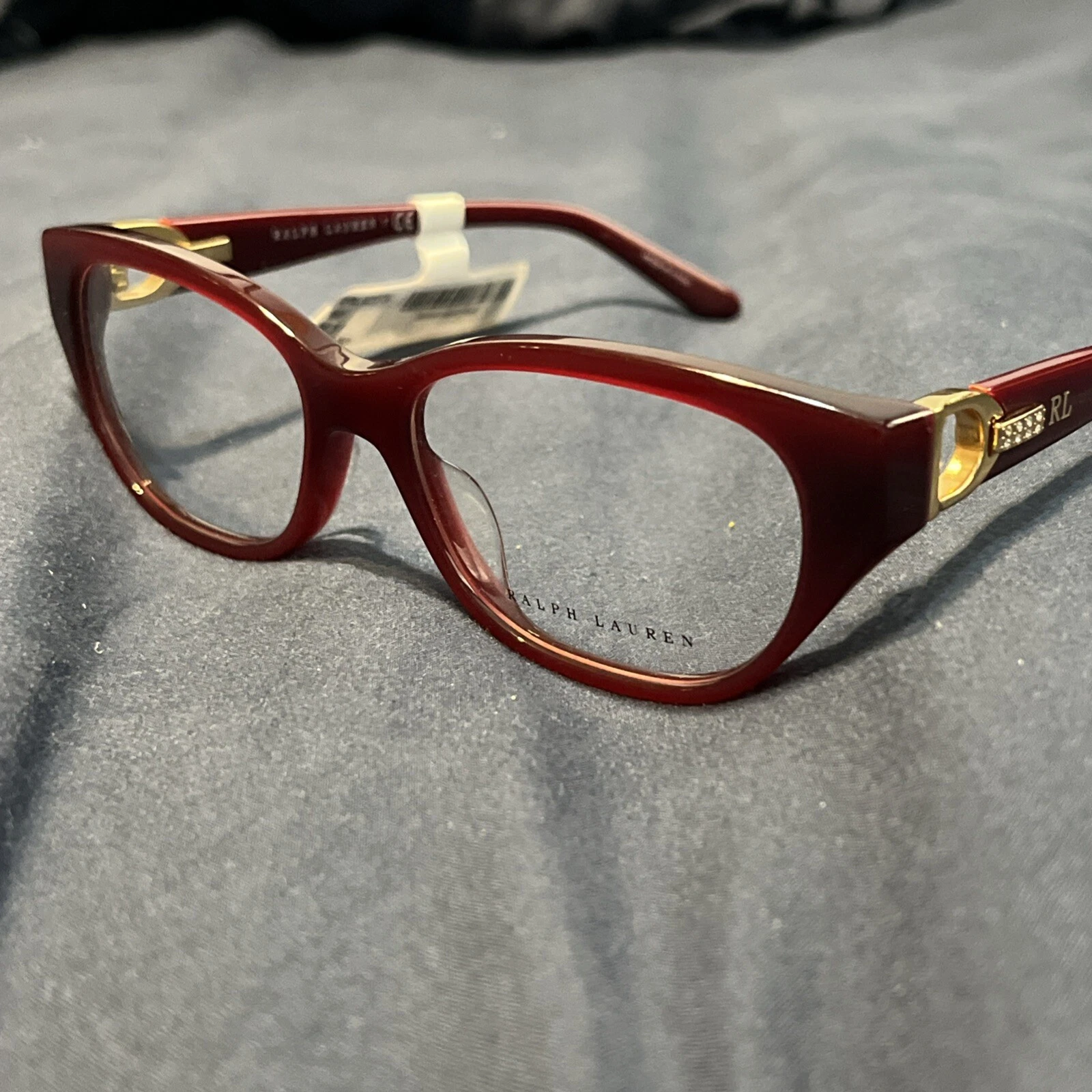 Ralph Lauren Eyeglass Frames RL6227U Shiny Opal Burgundy 5912 size 52.16.145