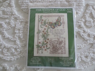 SEALED Imaginating THE WHISPER OF GOD Cross Stitch KIT #1998K -Design 7.5'' x 10''