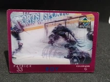 Patrick Roy 1997-98 Upper Deck Diamond Vision Signature Moves #S-2 SP