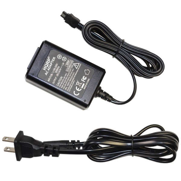 Hqrp AC Adapter LadegeräT FüR Sony HDR-CX190 HDR-CX200 HDR-CX210 HDR-CX250-image