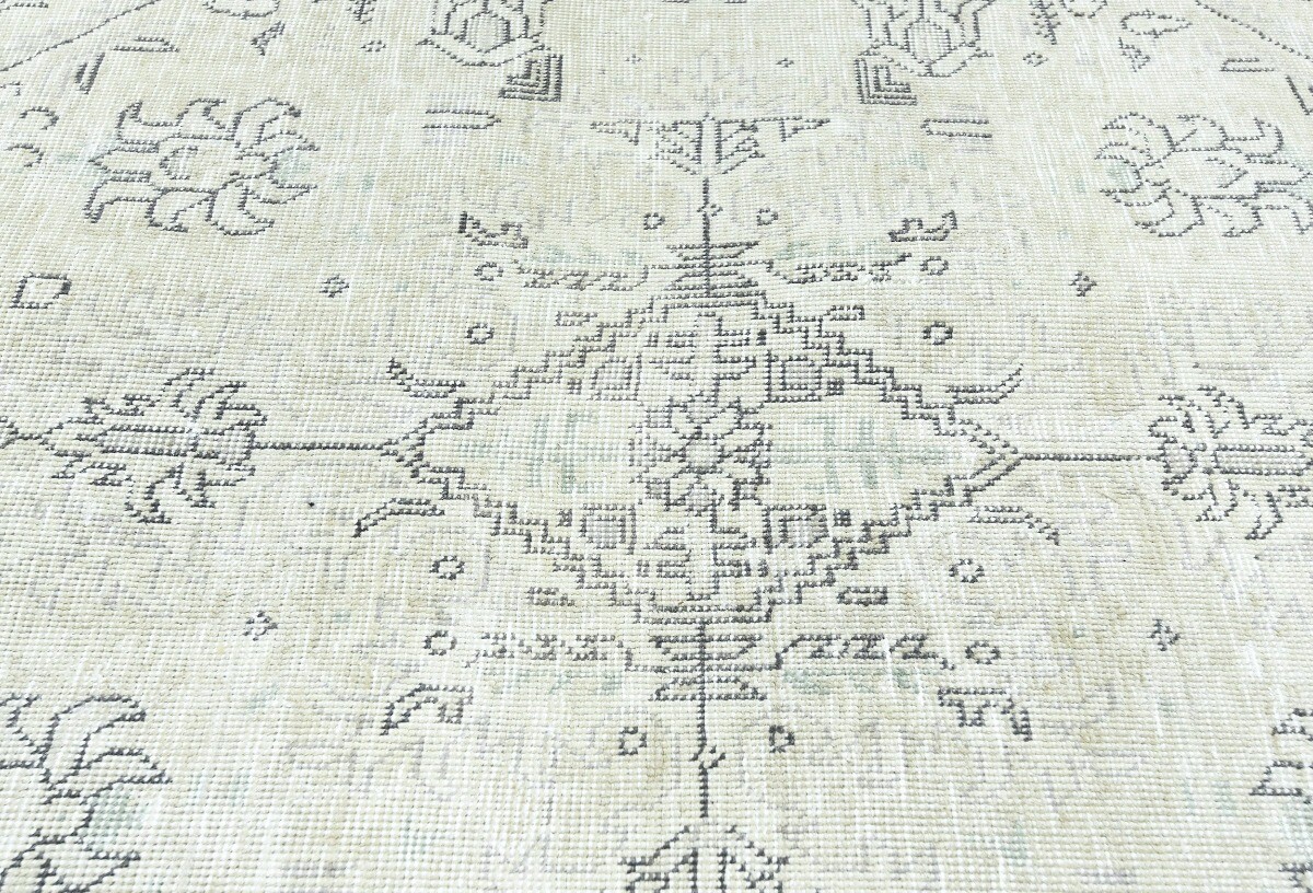 Floral Classic Muted Distressed 10X13 StoneWashed Vintage Oriental Rug