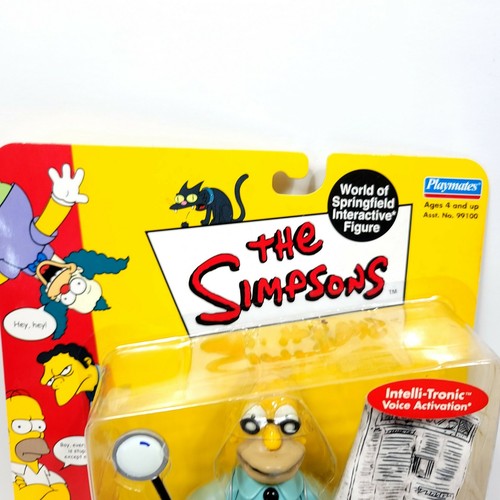 The Simpsons GRAMPA Simpson Figure World of Springfield Series 1 Grandpa - Picture 3 of 5