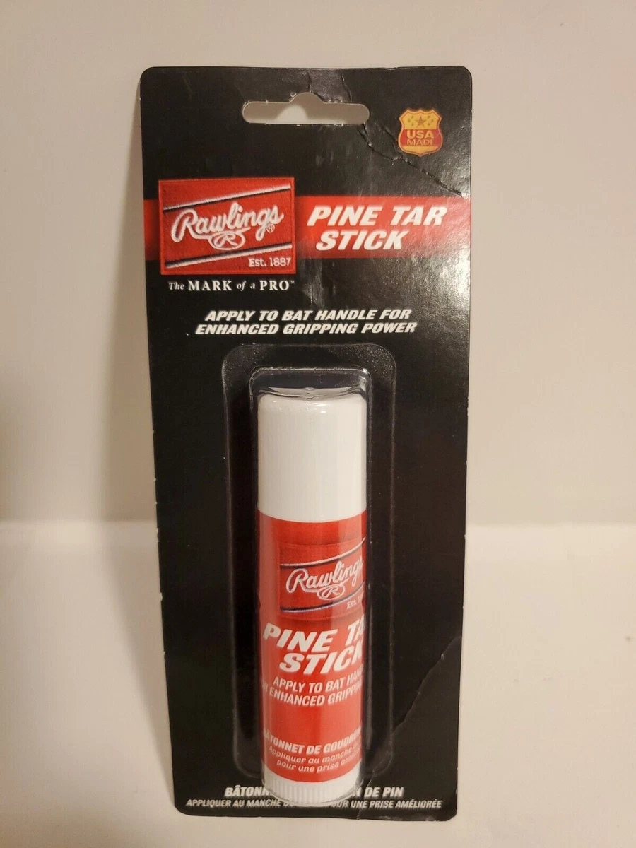 Rawlings Pine Tar Stick – Alquitrán De Pino Para Bate De Béisbol – Mejora El Grip Y El Control Del Bate – Unisex, Multicolor