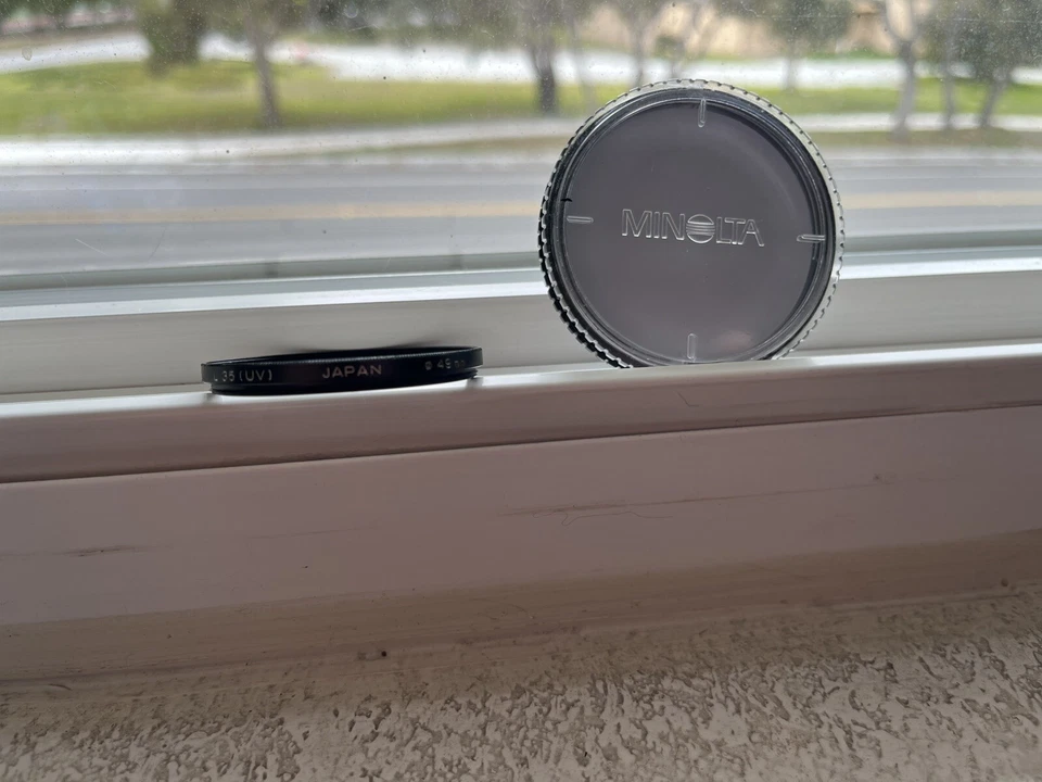 Minolta 49mm (L35) UV Metal Lens Filter, New in Box Vintage Genuine #7049-303 - Image 4 of 4
