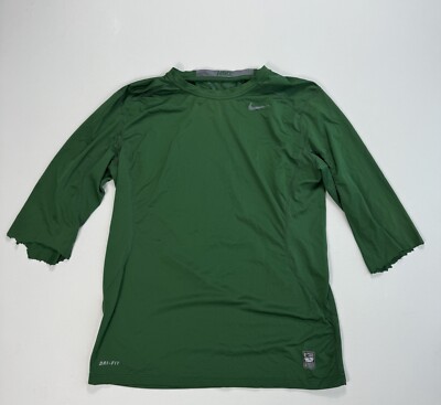 Nike Pro Combat Shirt Men's Large Fitted Workout Sports Dri-fit