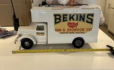 Vintage Smith & Miller Mack Truck Bekins Van And Storage Truck