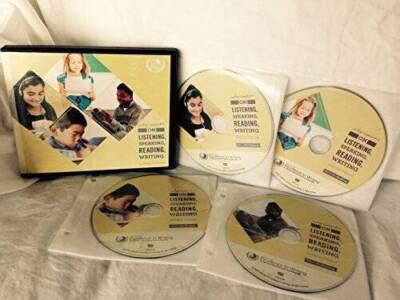 On Listening, Speaking, Reading, and Writing (4-DVD set) - DVD-ROM - GOOD