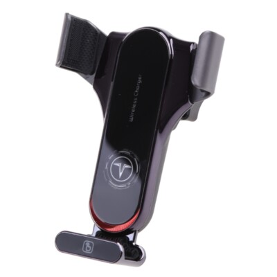 T11 Charger Smart Sensor Car Phone Holder Mount Auto-sensing Metal 15W Wireless
