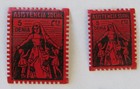 Spain Set of 2 Social Assistence 5cts Denia Civil War Stamps, MNH — photo 1
