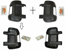 2x COPERTURA CALOTTA SPECCHIO + FRECCE SINISTRA + DESTRA FIAT DUCATO 2006-2014