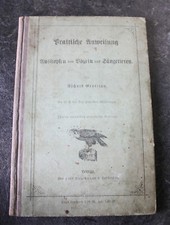 Grotrian, Prakt. Anweisung zum AUSSTOPFEN v. Vögeln/Säugetieren,Präparieren,1896
