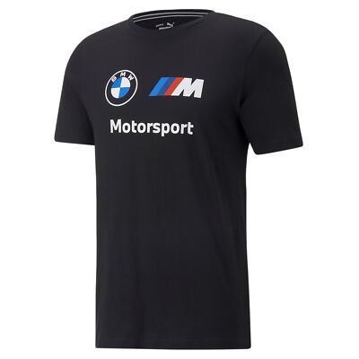 Puma Herren BMW M Motorsport ESS Logo Tee Shirt Größe S bis XXL Puma Black NEU