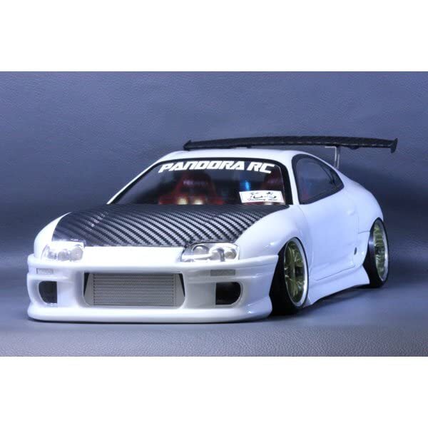 RC 1/10 Toyota Supra JZA80 Clear Body Set Unpainted Pandora
