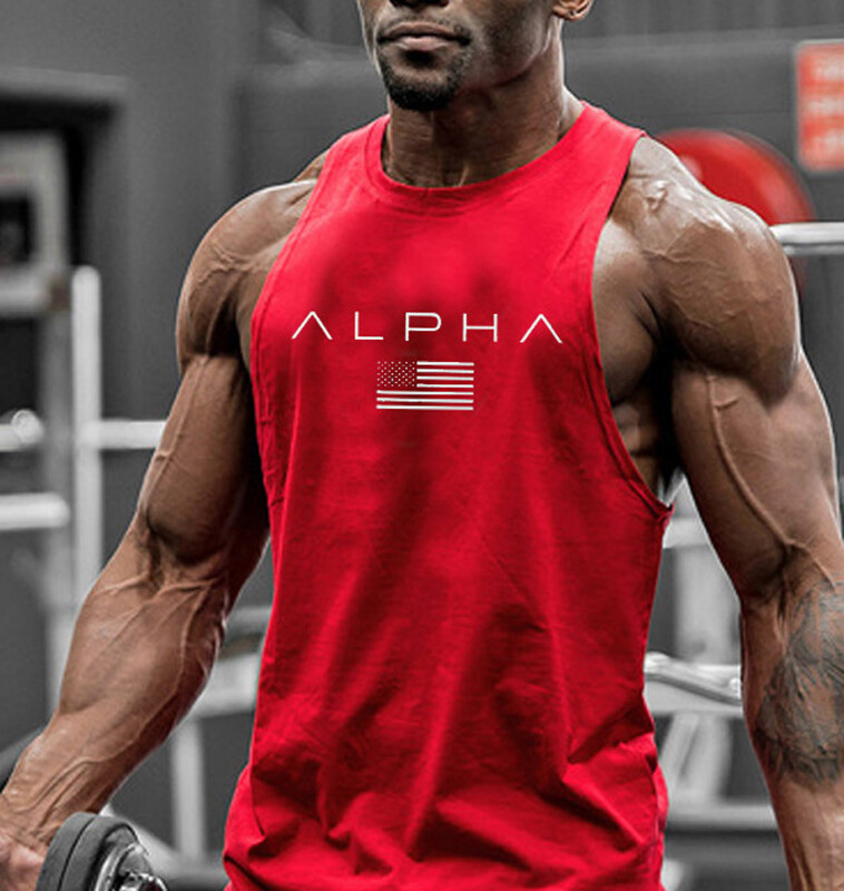 men sleeveless workout shirts