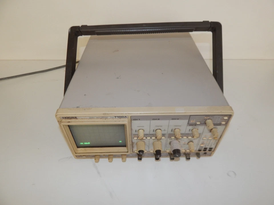 KIKUSUI 100MHZ MODEL 7100A OSCILLOSCOPE (JWP30) - Image 3 of 4