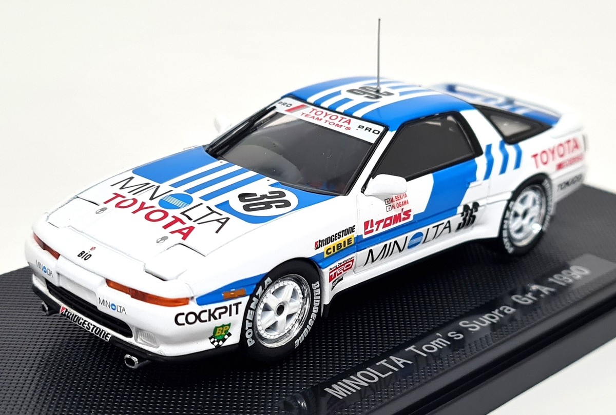 ミニカー EBBRO Castrol Tom's Supra 1995 1/43 EBBRO 43976 1:43 SCALE CASTROL TOM'S TOYOTA SUPRA JGTC 1995