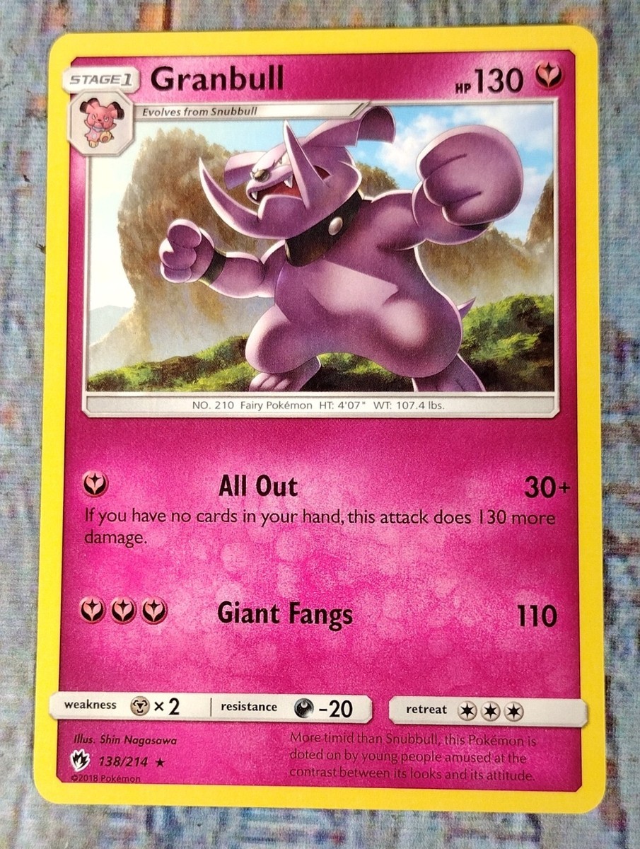 $0.01 pokemon card I Got My Morpeko Day 1 Pokmon  Unboxing Reaction Attack 1 GRANBULL Stage 1 Pokemon Card