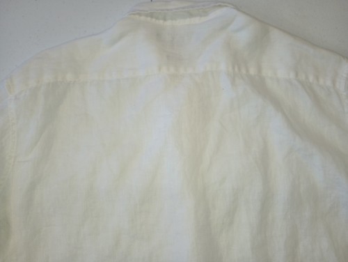 Michael Kors Men's Classic Fit Workwear Solid Dress Shirt Ivory Size Large M001 - Picture 7 of 7