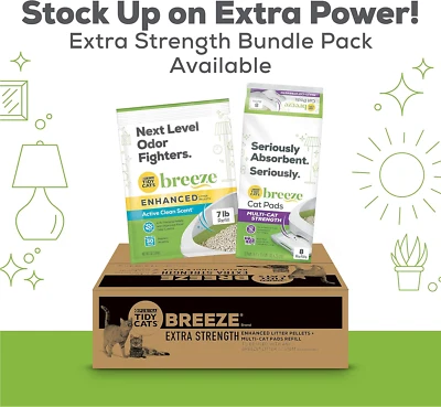 TIDY CATS Purina Breeze Litter System Cat Refill Bundle 7.91 Lb. Box